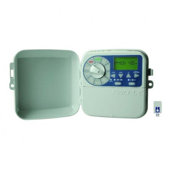 Програматор PRO LC K-Rain, 8 зони, за външен монтаж, 220V