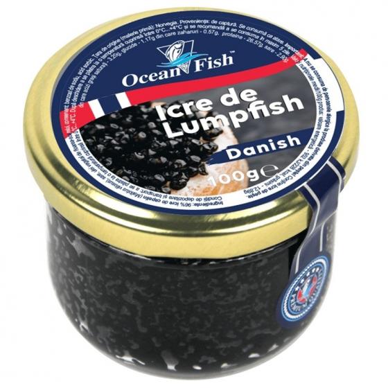 Хайвер черен от лъмпфиш Ocean Fish 100 гр