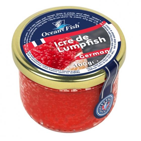 Хайвер червен от лъмпфиш Ocean Fish 100 гр