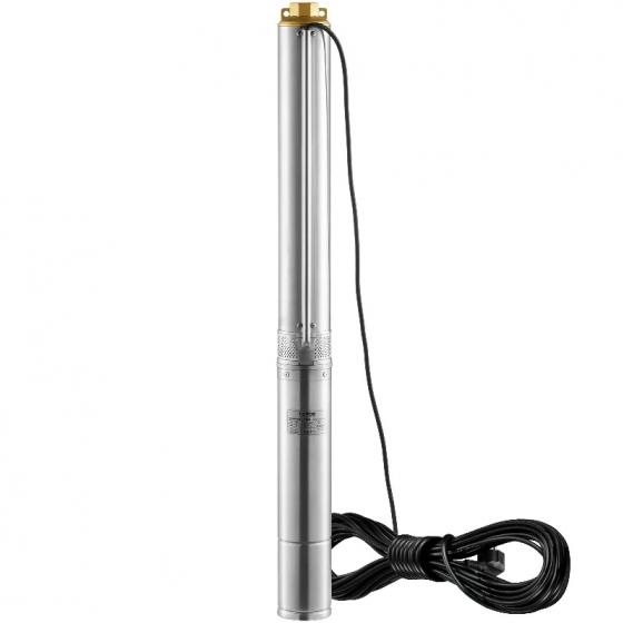 Потопяема помпа за дълбоки кладенци Vevor, 1100 W, 7,1 куб.м/ч, напор 105 м