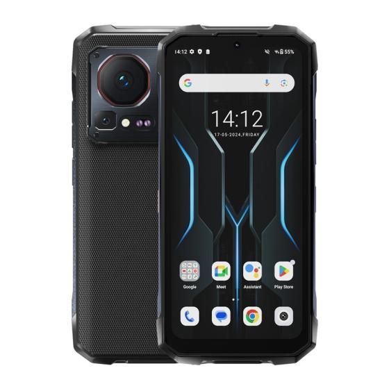 Удароустойчив смартфон Hotwav Cyber16 Pro, черен