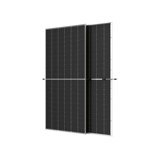 Фотоволтаичен панел Trina 620W, Vertex N, N-тип, i-TOPCon, двулицев, двойно стъкло, сребърен рамка - 30mm, конектор TS4