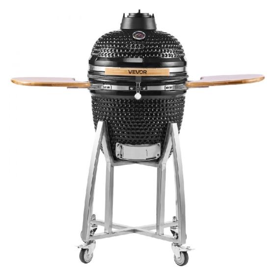 Kерамичен BBQ опушвач и грил Vevor - Kamado 450 мм